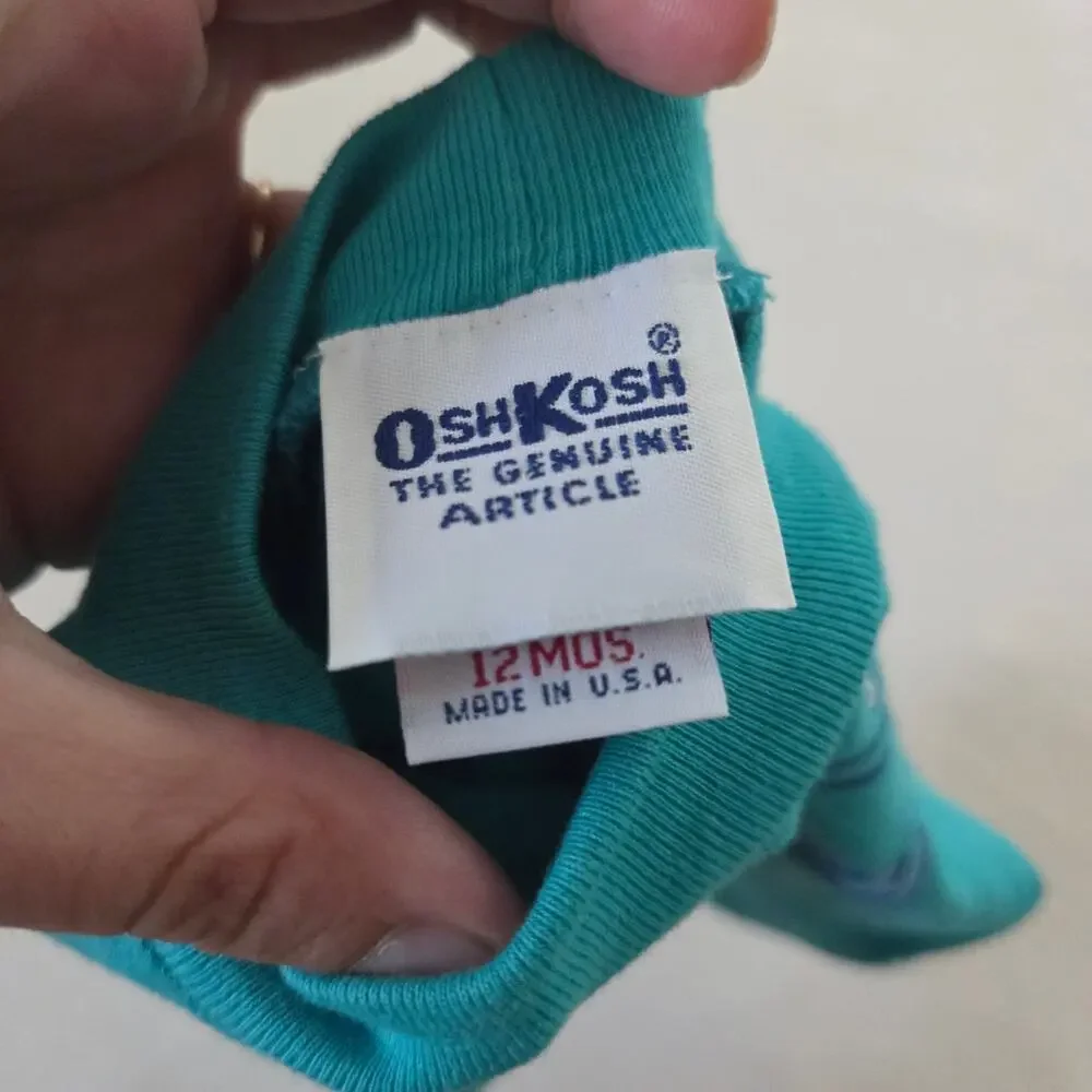 Vintage Oshkosh Branded Tee 12-24 months